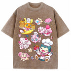 Sweet Pastry Chef Pokemon Cartoon Tee | Pokemon Anime