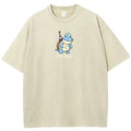 Cute Parent & Kid Blastoise Vintage Washed T-Shirt