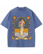 Aquarius Celestial Graphic T-Shirt