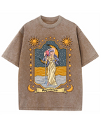 Aquarius Celestial Graphic T-Shirt
