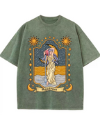Aquarius Celestial Graphic T-Shirt