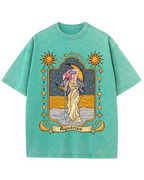 Aquarius Celestial Graphic T-Shirt