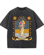 Aquarius Celestial Graphic T-Shirt