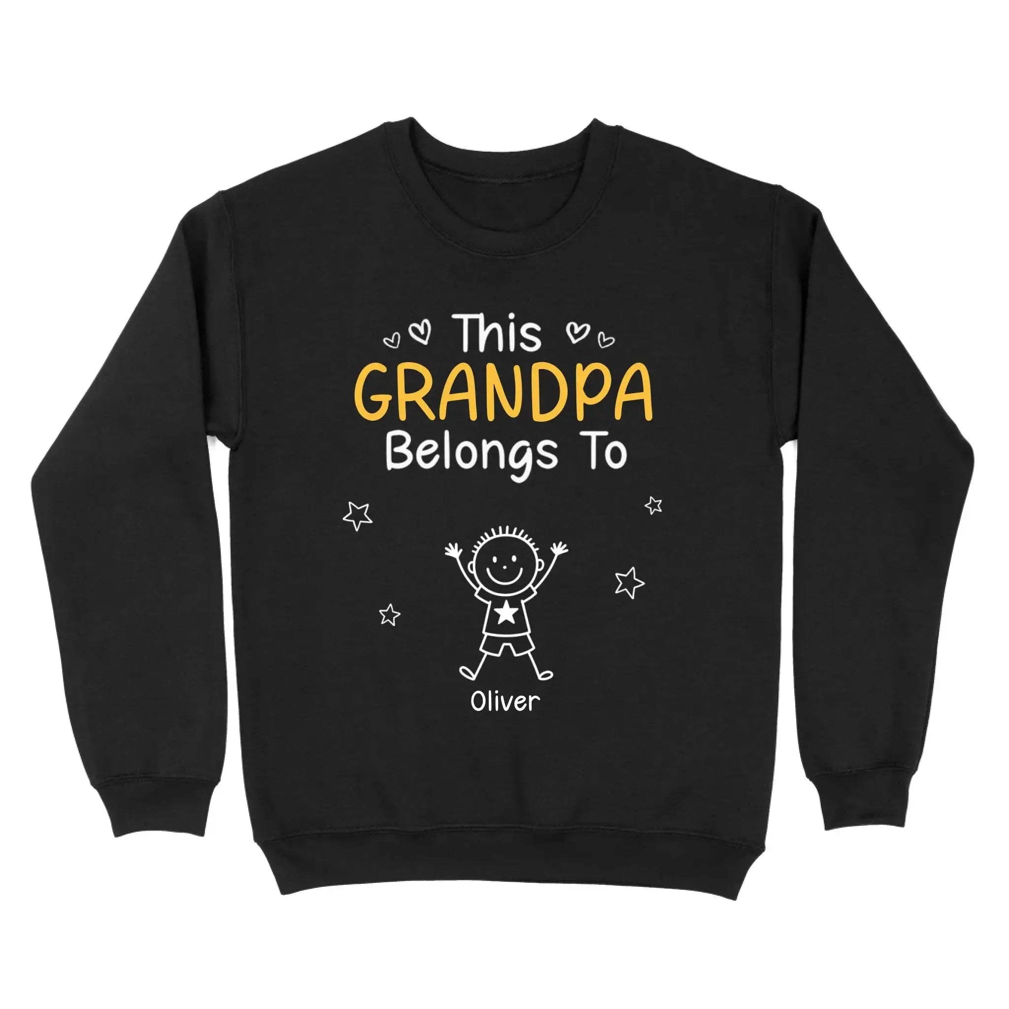 Birthday Gifts for Dad, Grandpa - Grandpa Belongs to T-shirt