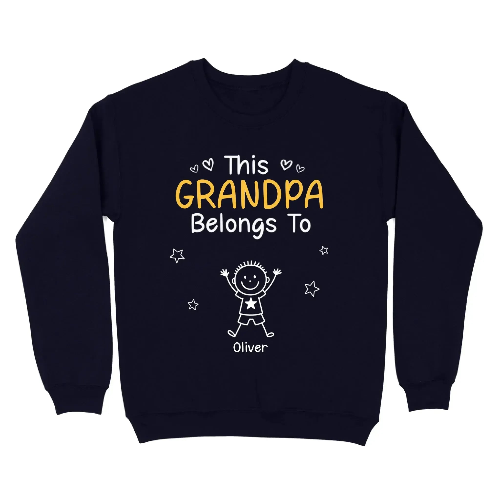 Birthday Gifts for Dad, Grandpa - Grandpa Belongs to T-shirt