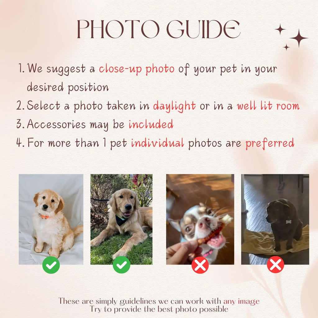 Custom Embroidered Pet Hat Using Pet Photo-Gift For Custom
