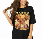 Personalized Bootleg Baby Collage Shirt Custom Kids Photo Shirt