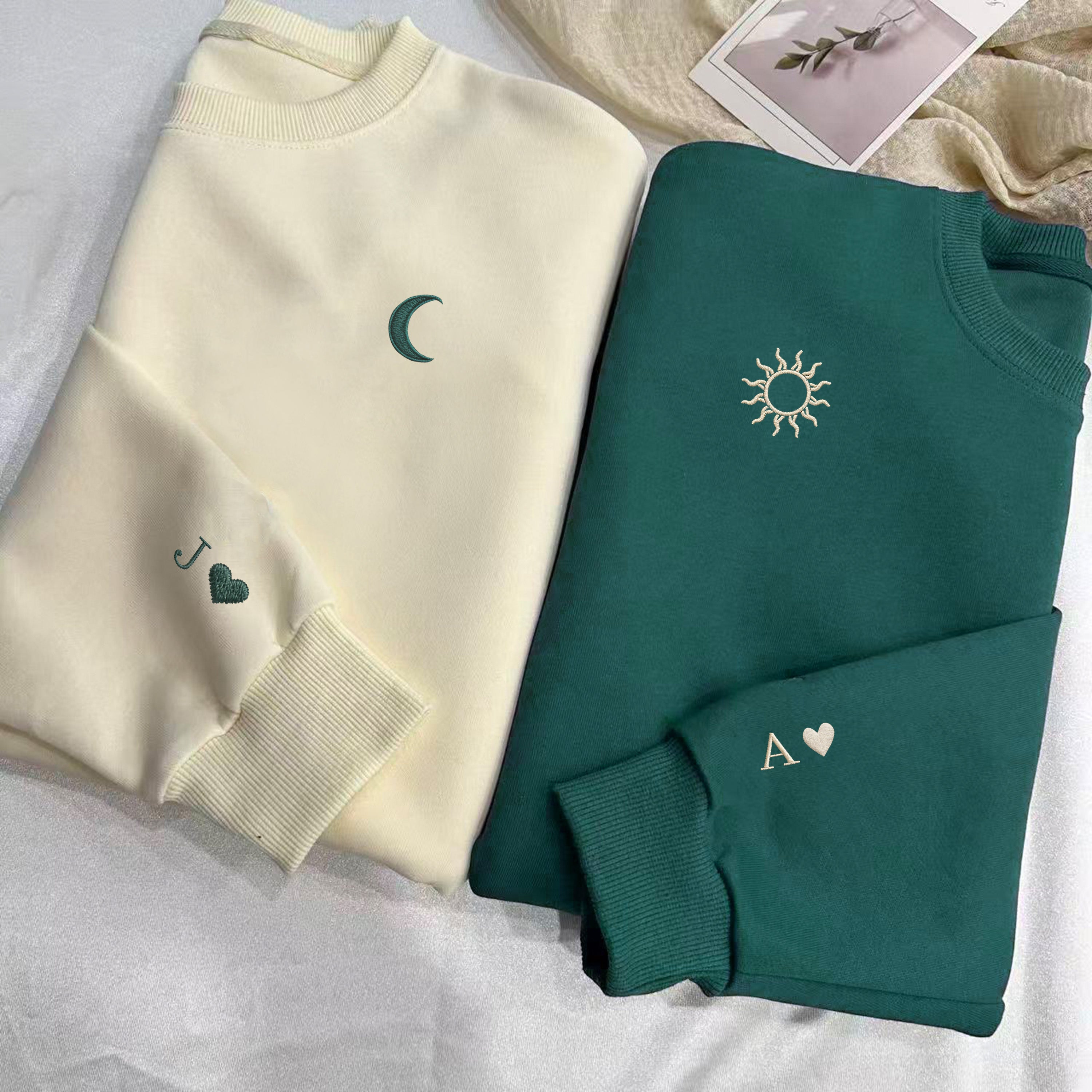 Custom  Sun and Moon Sweatshirt Secondary image