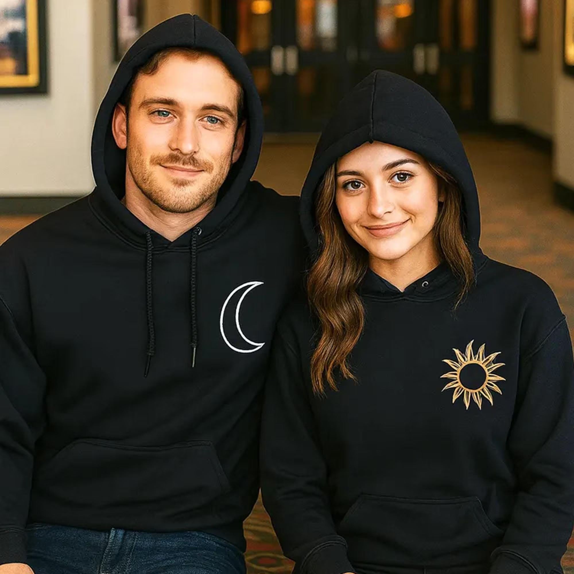 Custom  Sun and Moon V3 Sweatshirt-Gift For Custom