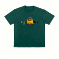 Custom Pet Bird Peekaboo Zipper T-Shirt – Upload Your pet bird Photo