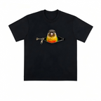 Custom Pet Bird Peekaboo Zipper T-Shirt – Upload Your pet bird Photo