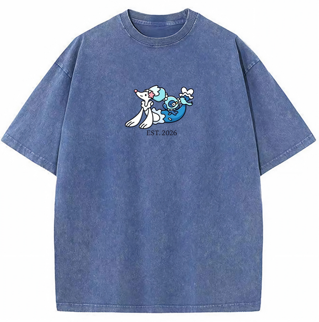 Cute Parent & Kid Primarina Vintage Washed T-Shirt