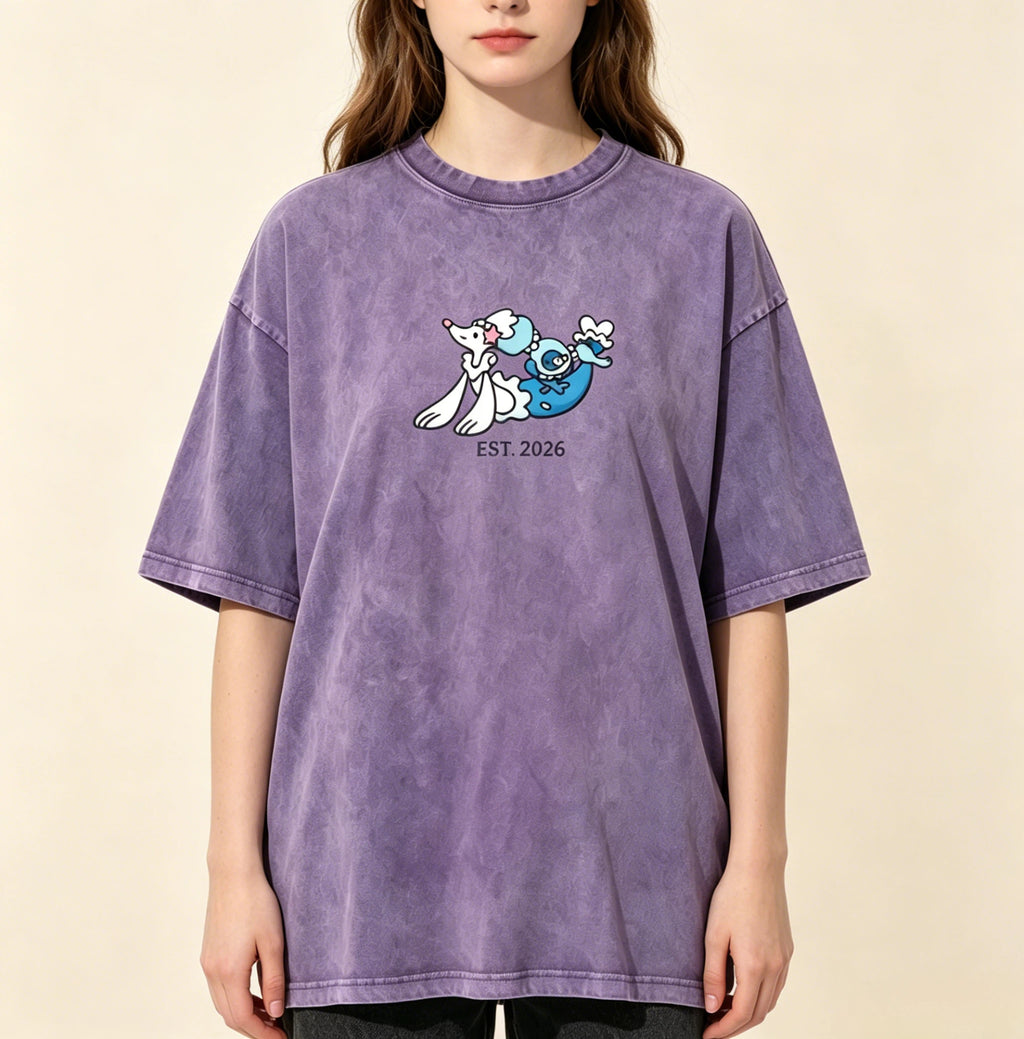 Cute Parent & Kid Primarina Vintage Washed T-Shirt