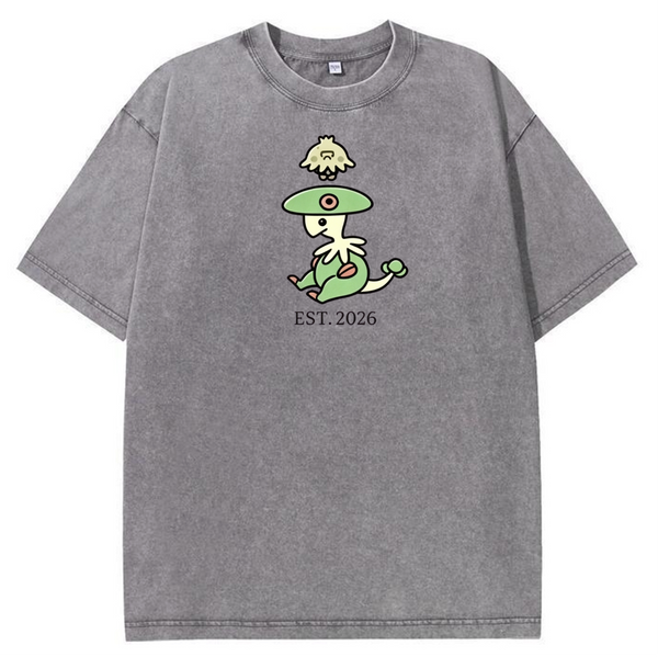 Cute Parent & Kid Breloom Vintage Washed T-Shirt