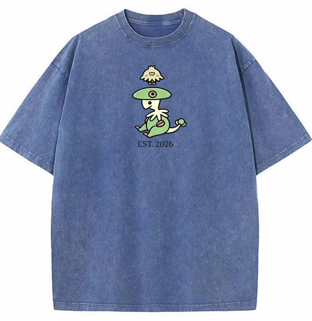 Cute Parent & Kid Breloom Vintage Washed T-Shirt