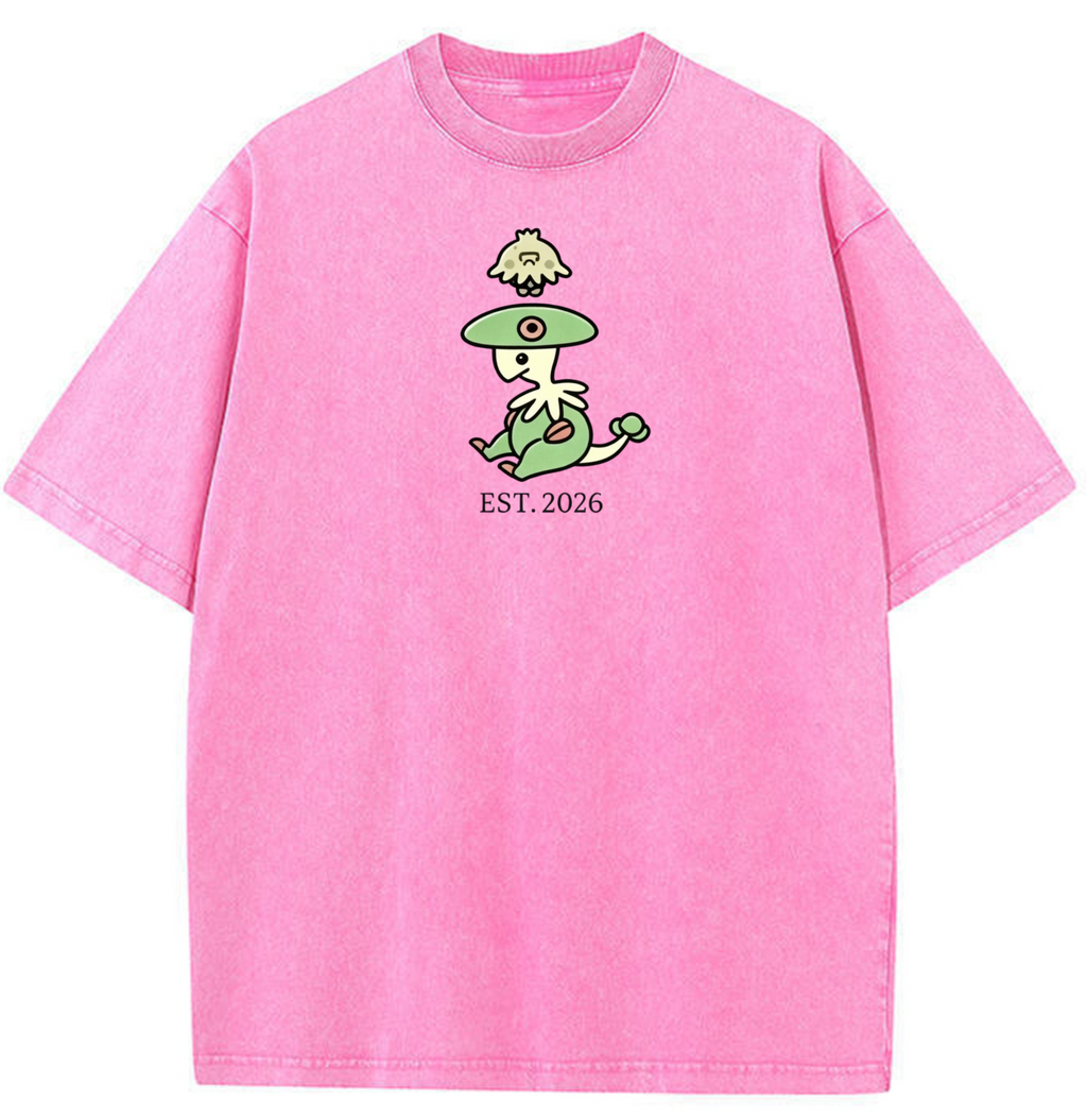 Cute Parent & Kid Breloom Vintage Washed T-Shirt