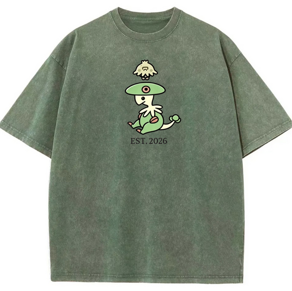 Cute Parent & Kid Breloom Vintage Washed T-Shirt