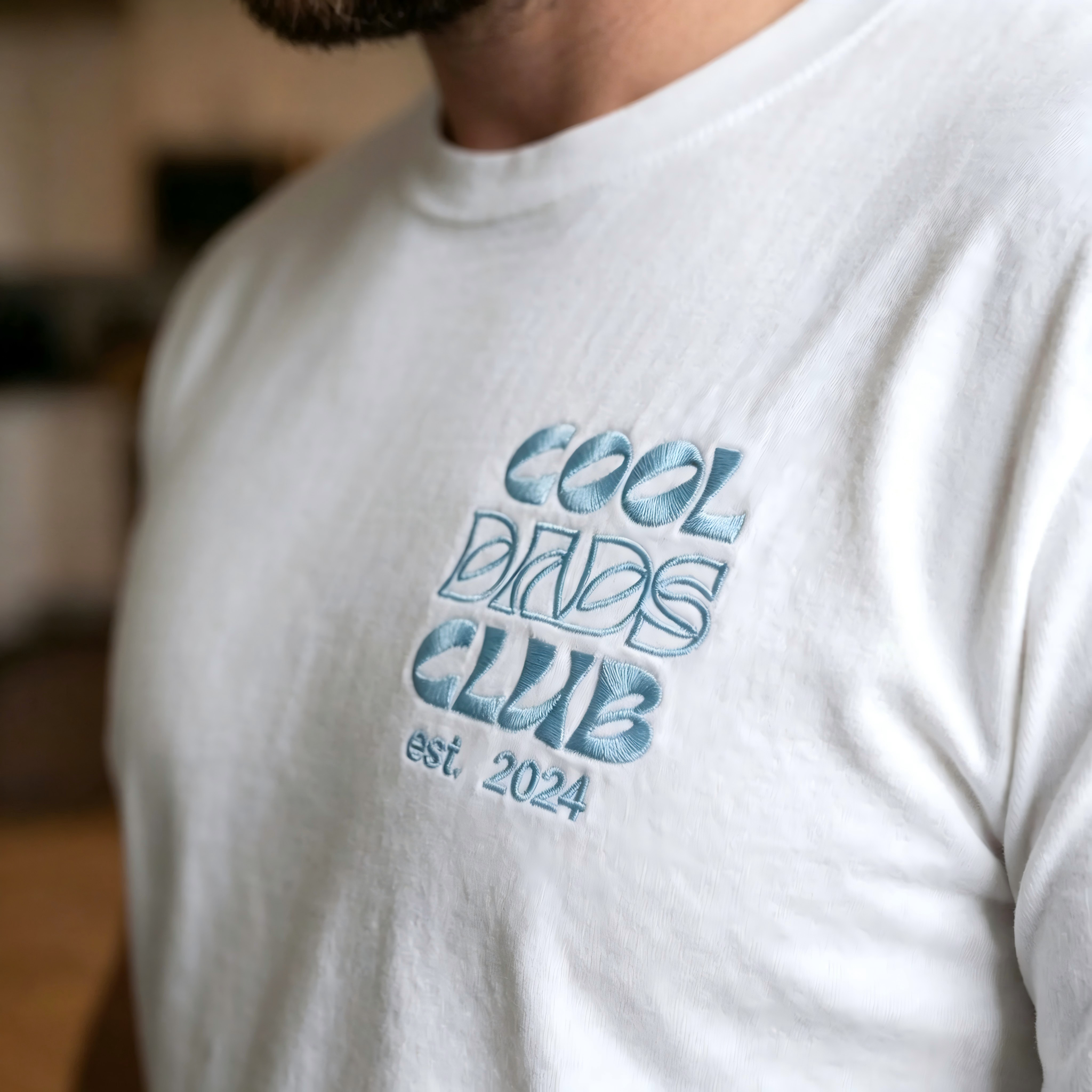 Embroidered Cool Dads Club T-shirt Secondary image