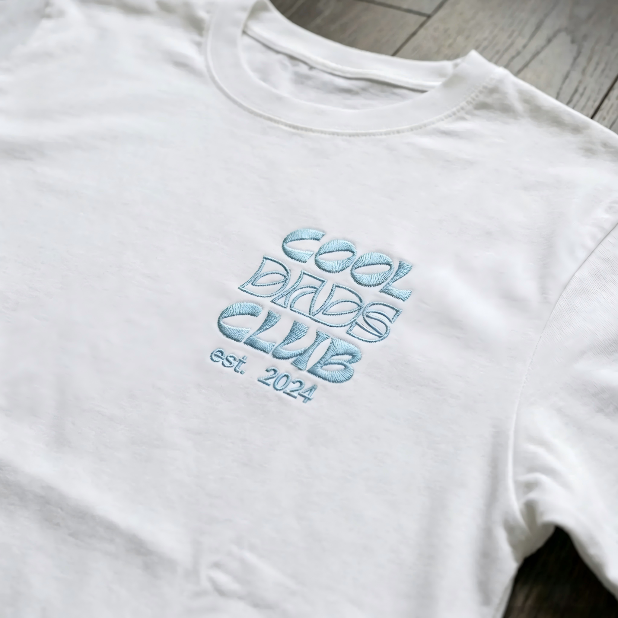 Embroidered Cool Dads Club T-shirt Main image