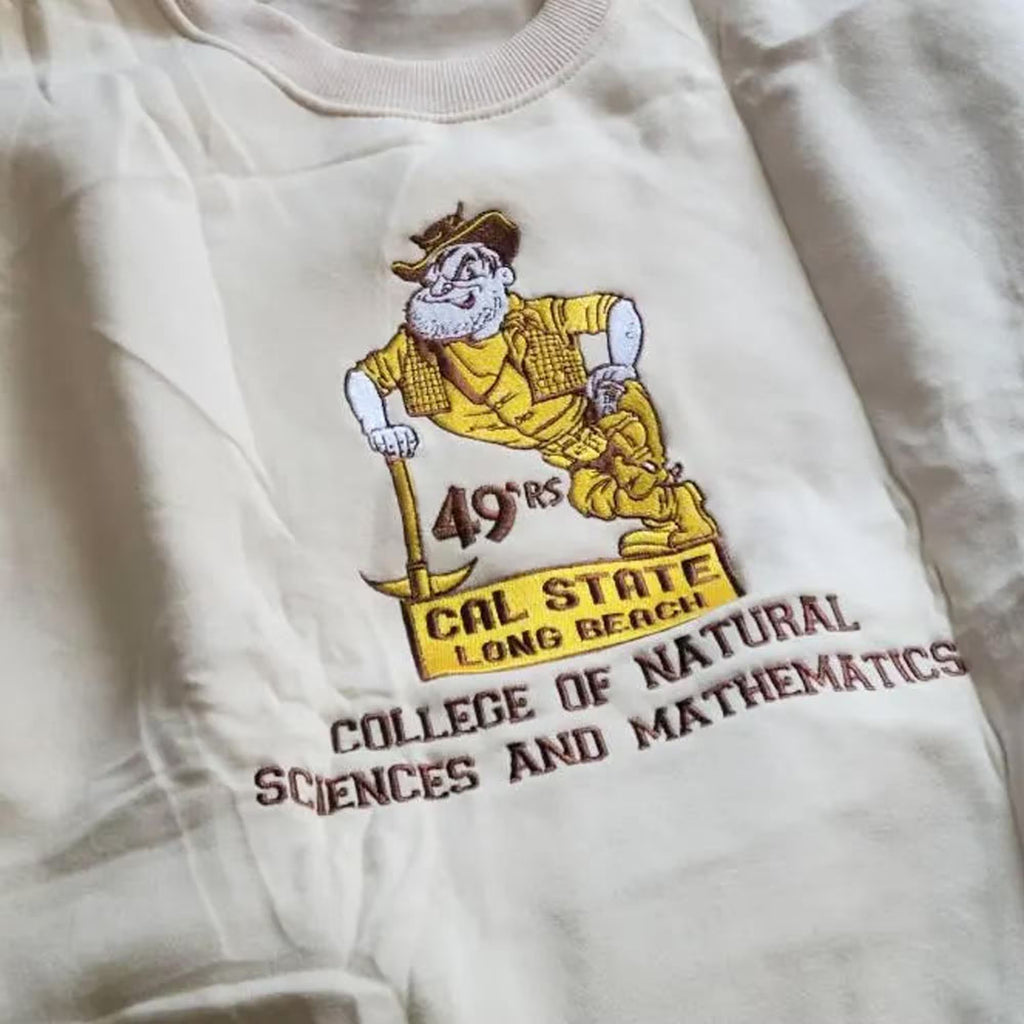 Embroidered Custom College Sweatshirt-Gift For Custom