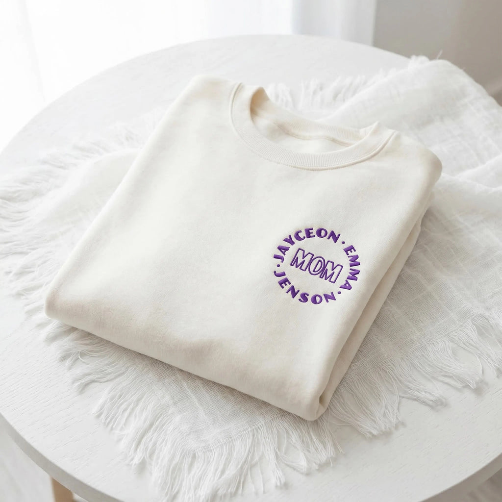 Custom Kids Names around Mom Jumper