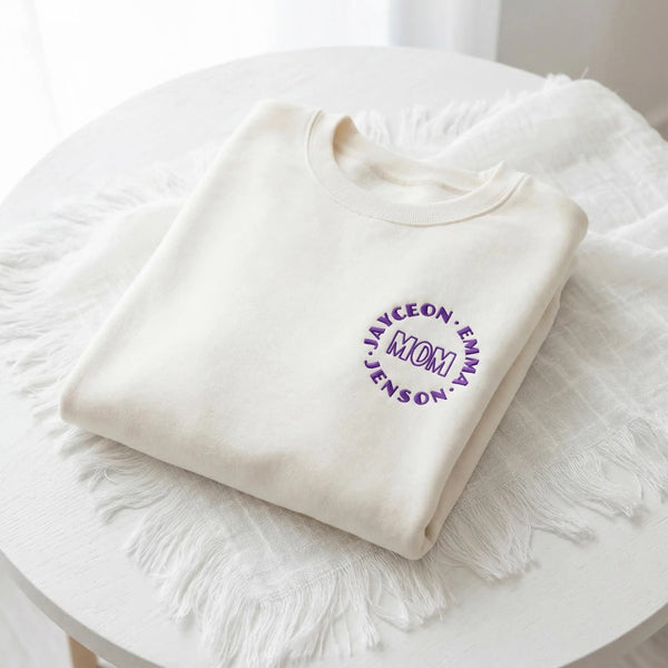 Custom Kids Names around Mom Jumper