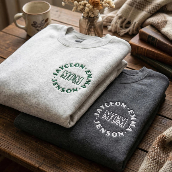 Custom Kids Names around Mom Jumper