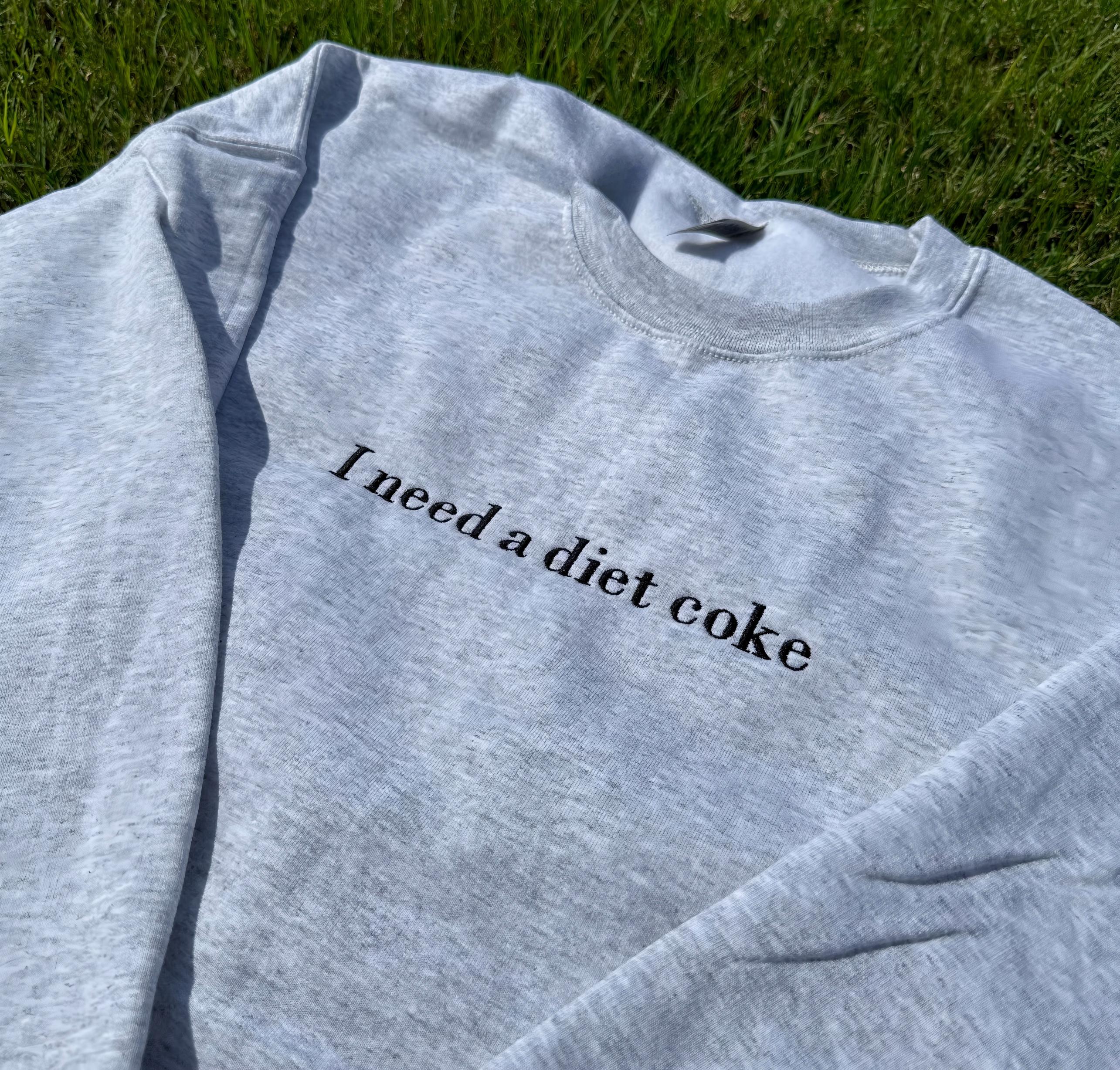 Embroidered Text Crewneck, in my sourdough era, Mothers Day Gift