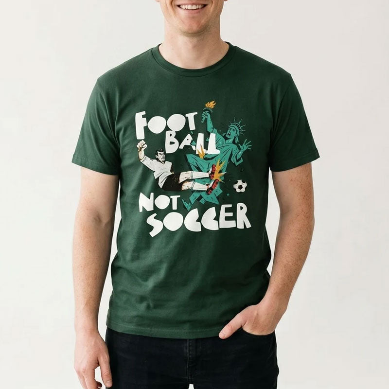 Football Not Soccer T-shirt Secondary image