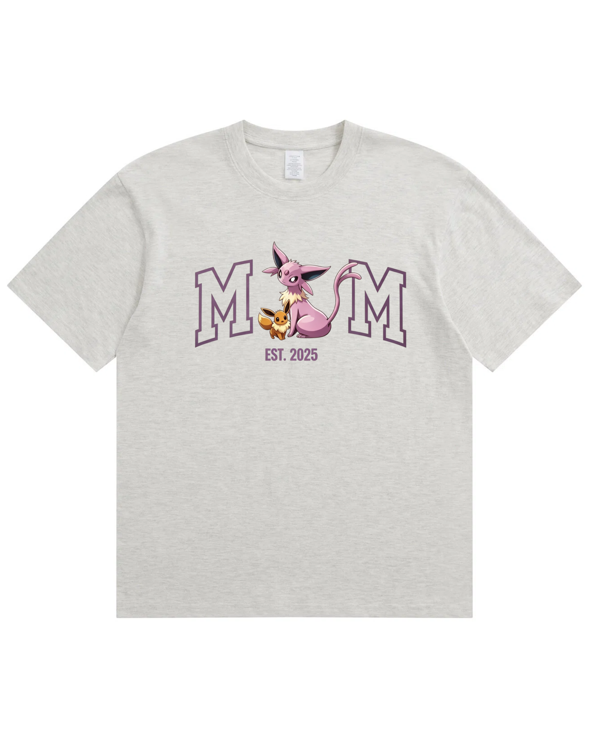 Mom PKM Personalized Print T-shirt  for Mom