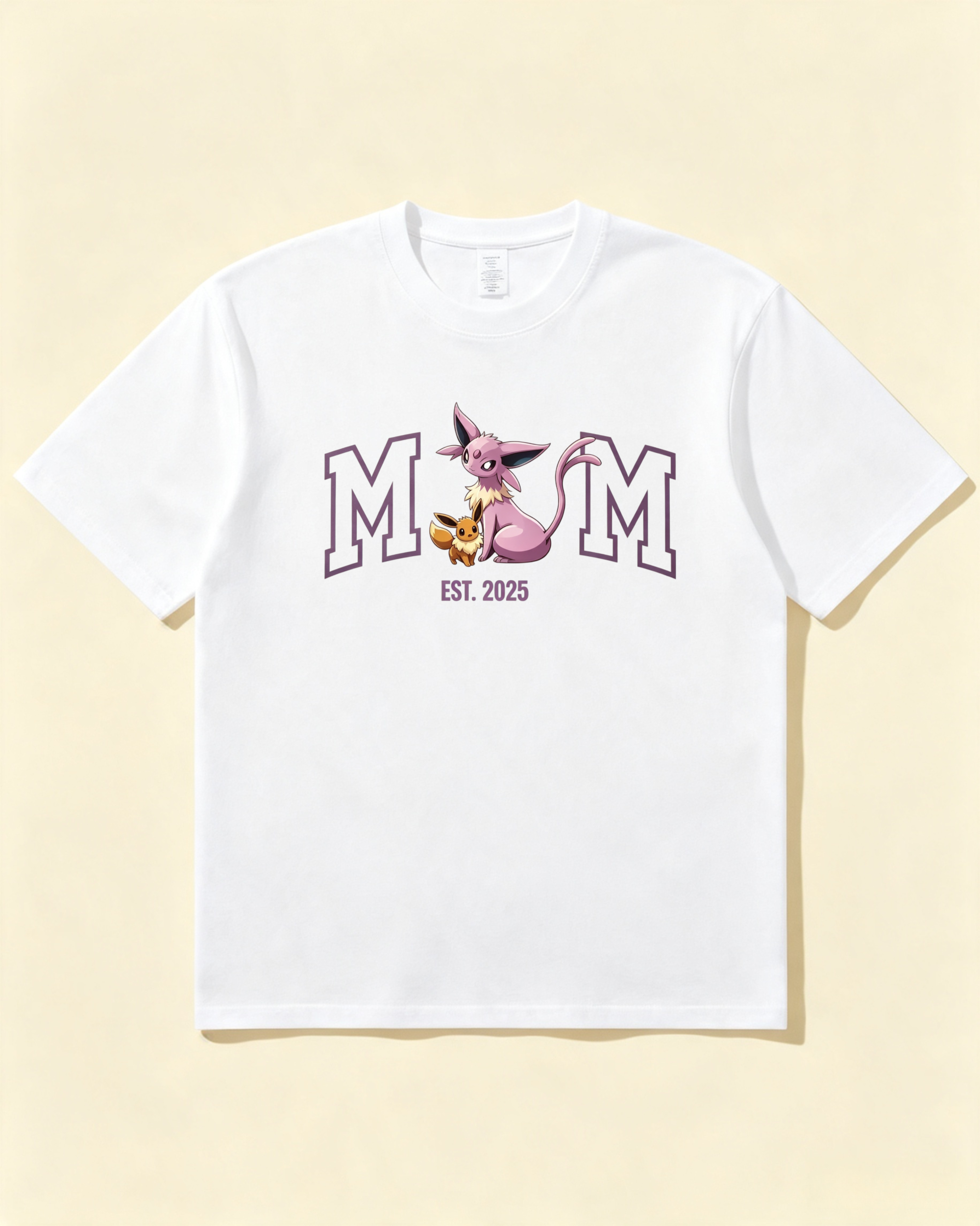 Mom PKM Personalized Print T-shirt  for Mom
