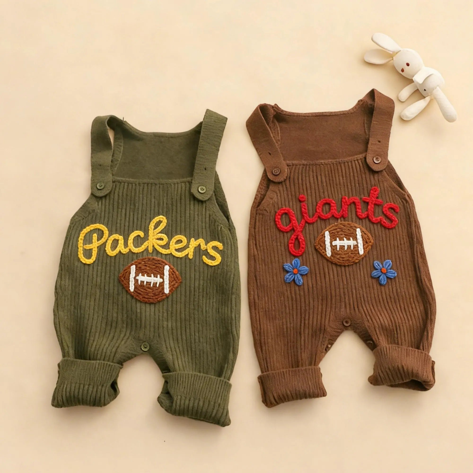 Personalized Baby Football Outfit Main image