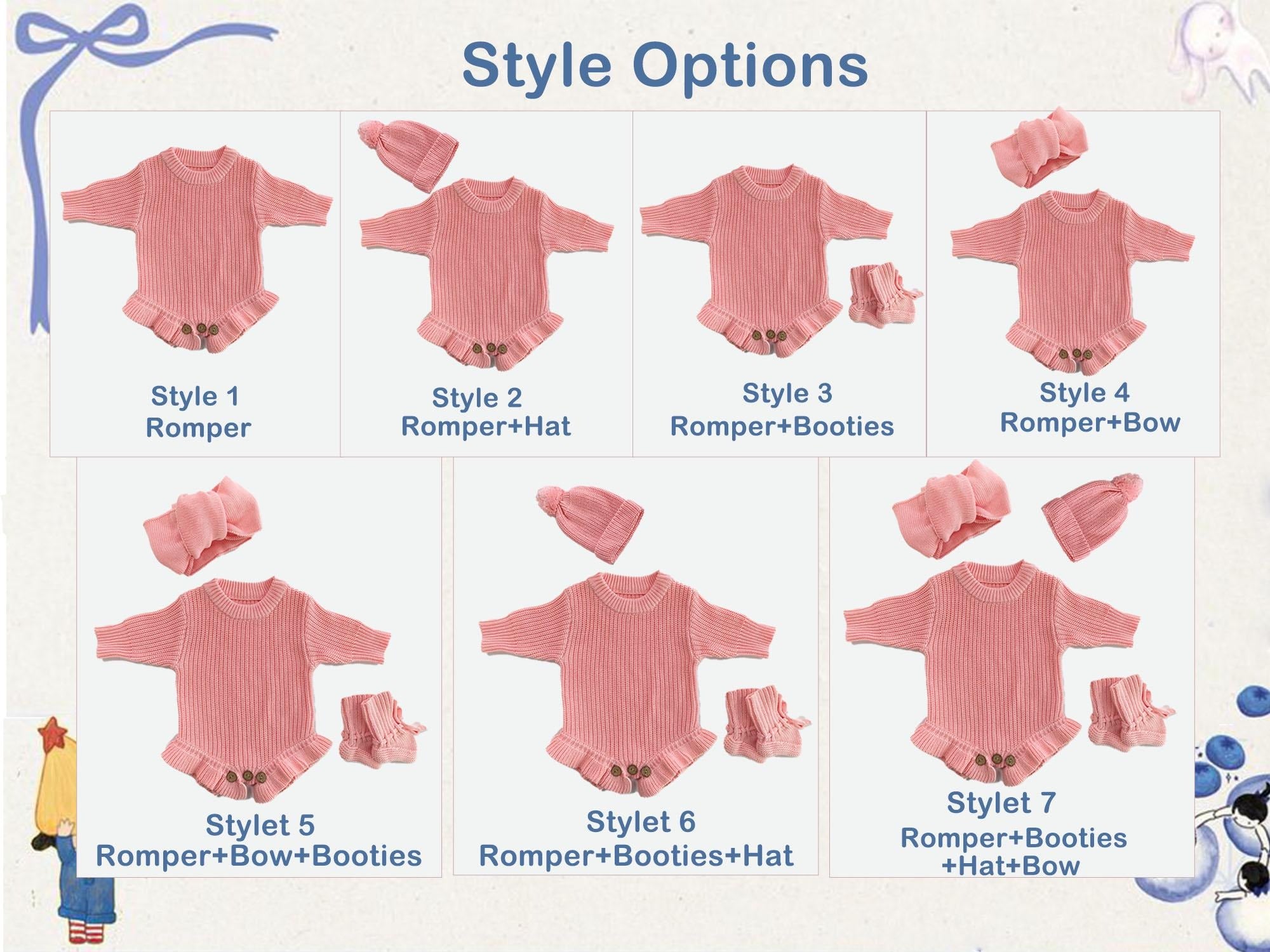 Personalized Baby Romper Set, Baby Girl Romper, Hand Embroidered Newborn Gift