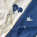 Custom  Heart and Puzzle Piece Sweatshirt-Gift For Custom