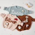 Personalized Sweater - Custom Embroidered Baby Sweater