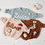 Personalized Sweater - Custom Embroidered Baby Sweater