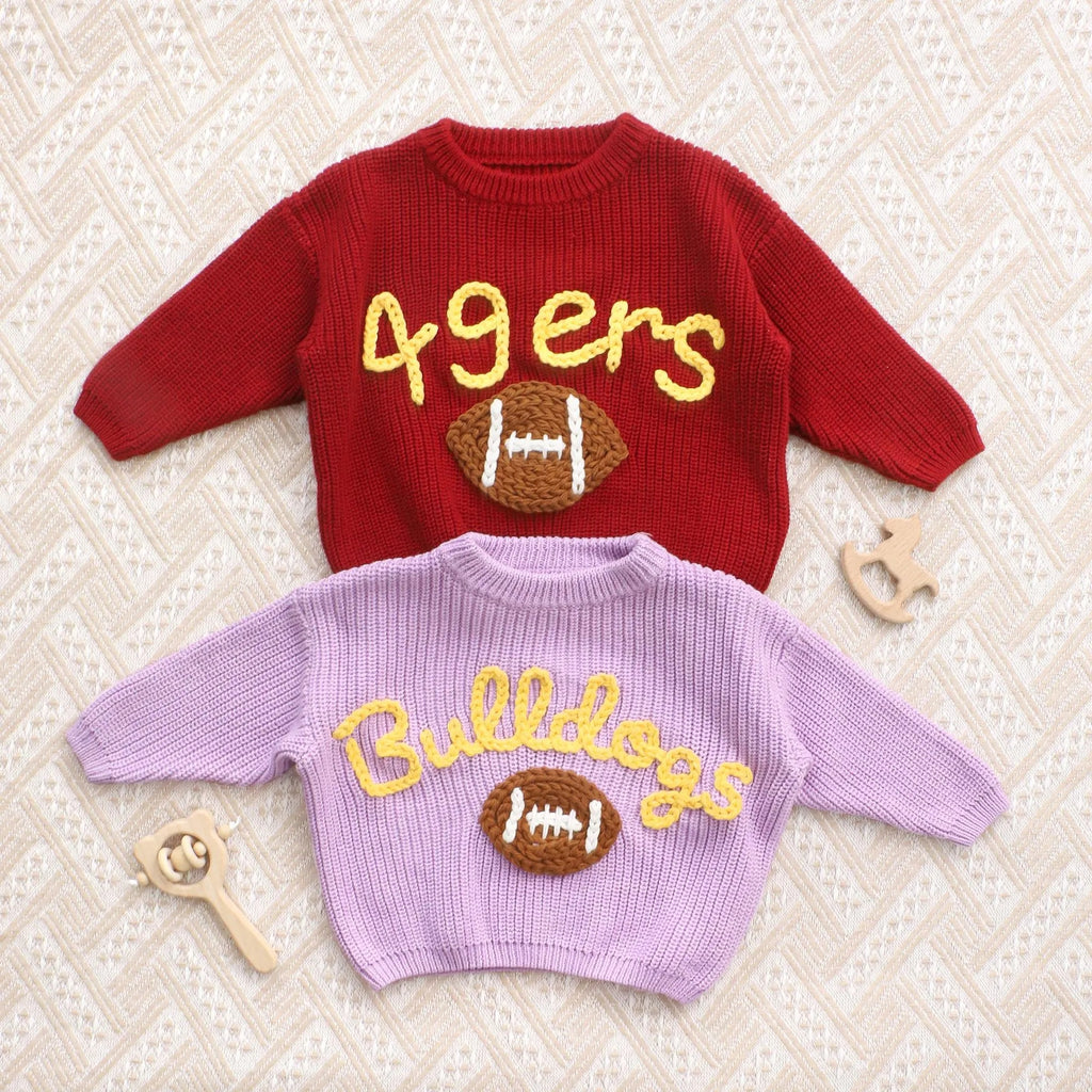 Personalized Sweater with Football