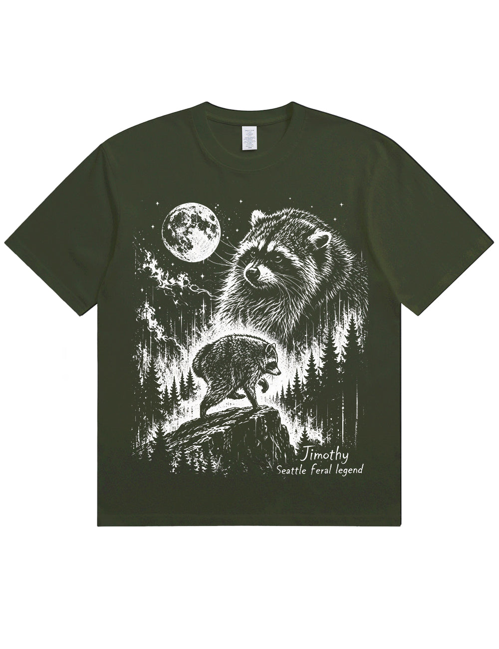 Vintage Jimothy Raccoon T-shirt