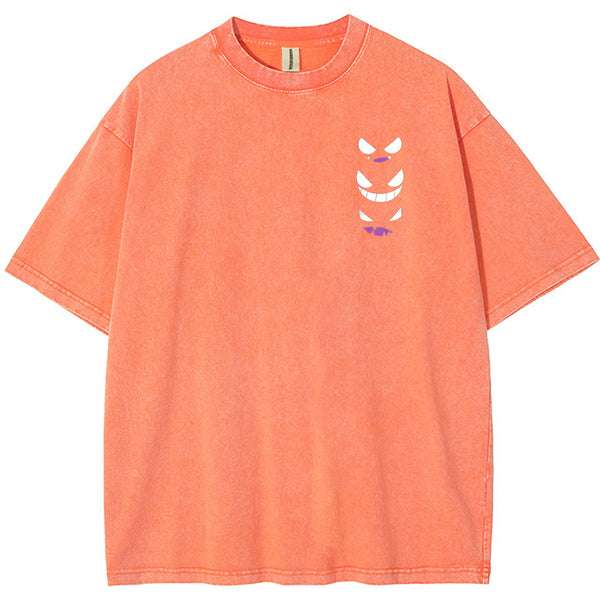 Crystal Ghost Evolution Full Back Graphic Tee | Pokemon Anime