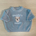 Custom Embroidered Baby Knit Sweater