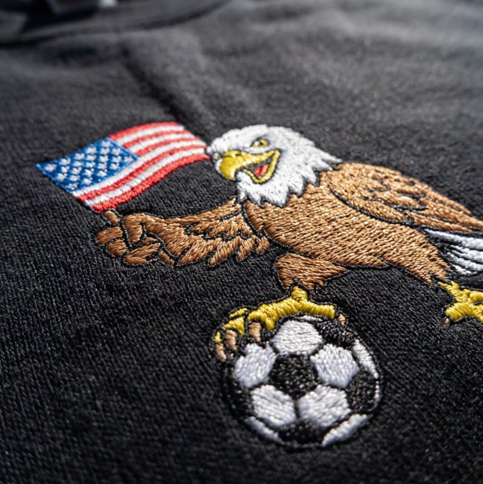 Embroidered USA Soccer Shirt