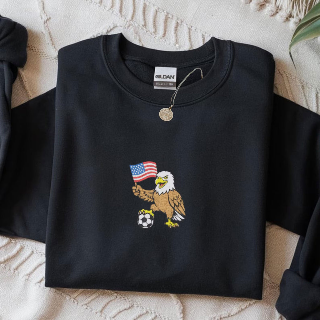 Embroidered USA Soccer Shirt