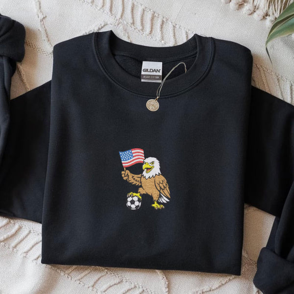 Embroidered USA Soccer Shirt