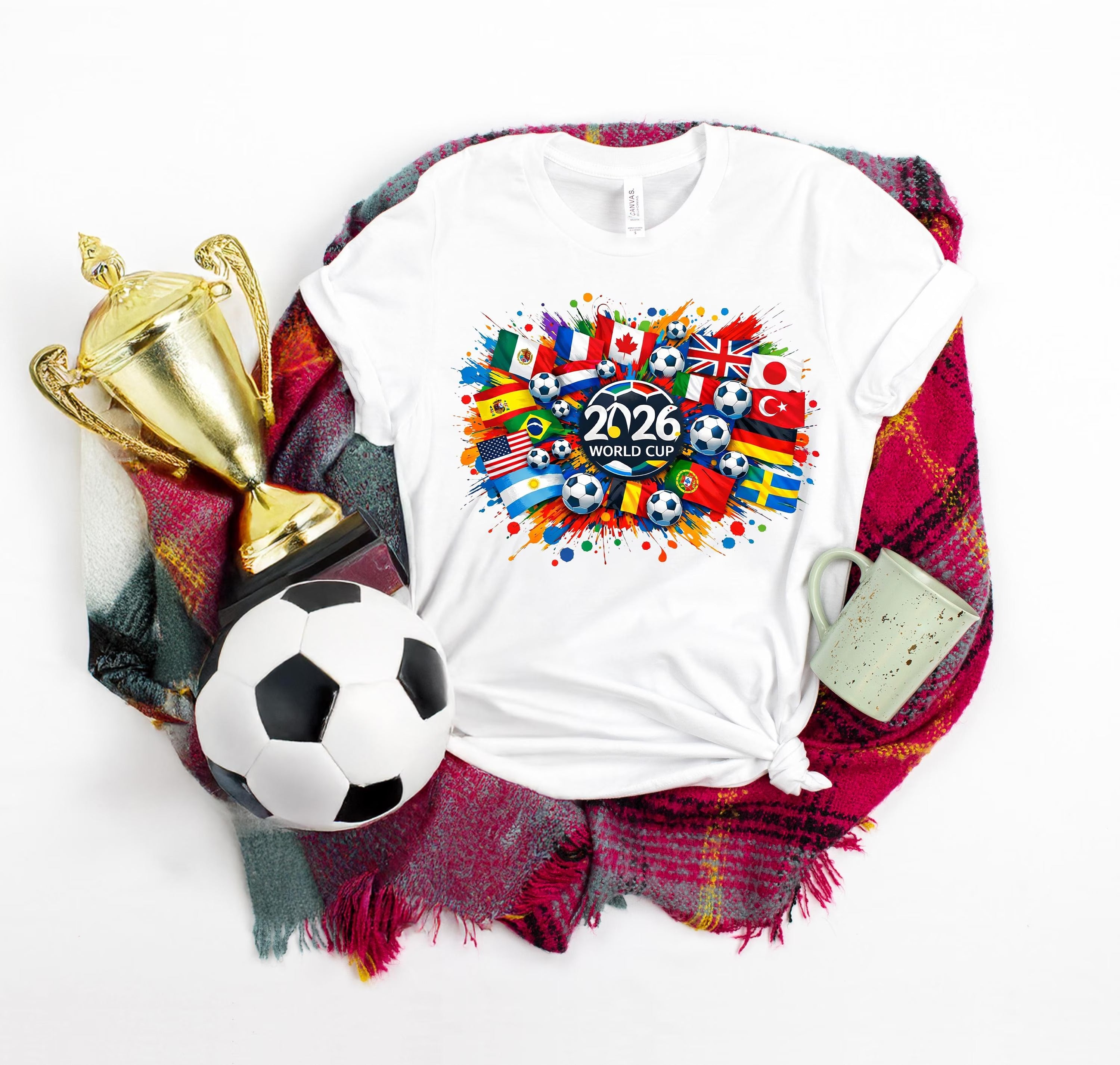 World Soccer 2026 T-shirt: Adult