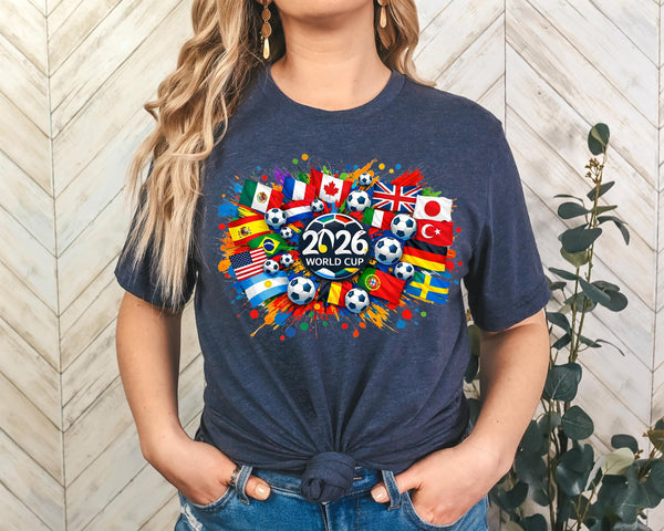 World Soccer 2026 T-shirt: Adult