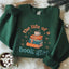 The Life of a Book Girl Embroidered Sweatshirt