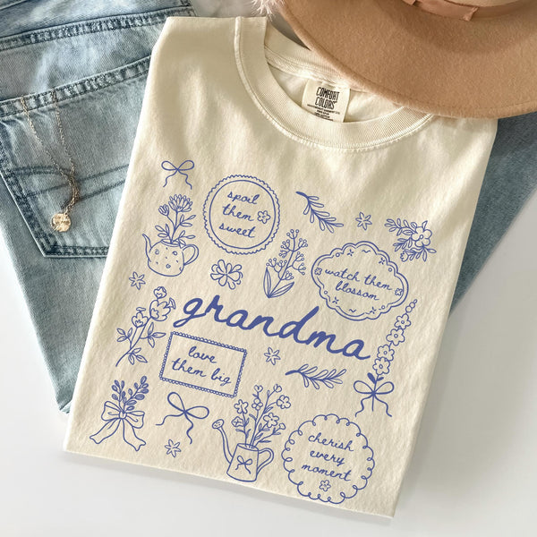 Floral Grandma Shirt