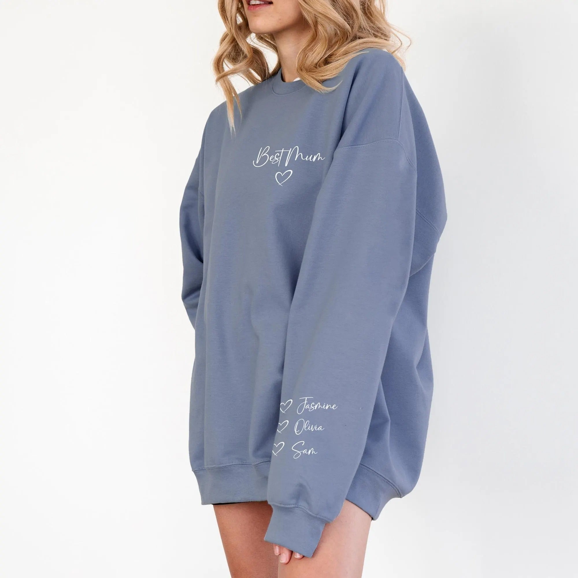 Custom Mummy Mama Sweatshirt - Personalised Mum Sweatshirt, Mother's Day Gifts Secondary image
