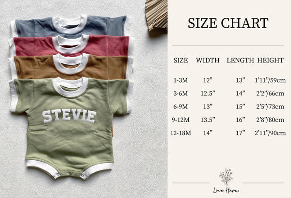 Personalized Baby Shirt with Name, Custom Baby Bubble Romper