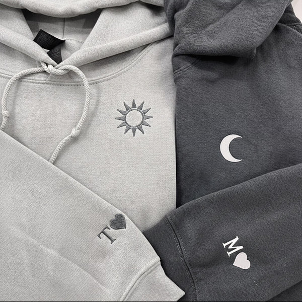Custom  Sun and Moon V2 Sweatshirt-Gift For Custom